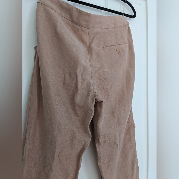 WILFRED Alliant Linen Blend Pants in Nutmeg Size 2 - Picture 5 of 12